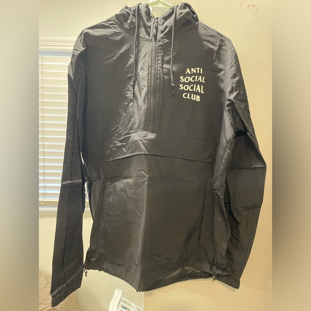 Anti Social Social Club men’s black anorak